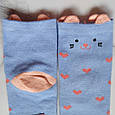 Дитячі шкарпетки з вушками на 4-5 років, фото 2