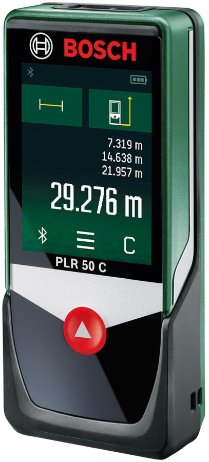 Лазерний далекомір Bosch PLR 50 C (0.05-50 м) (0603672220)
