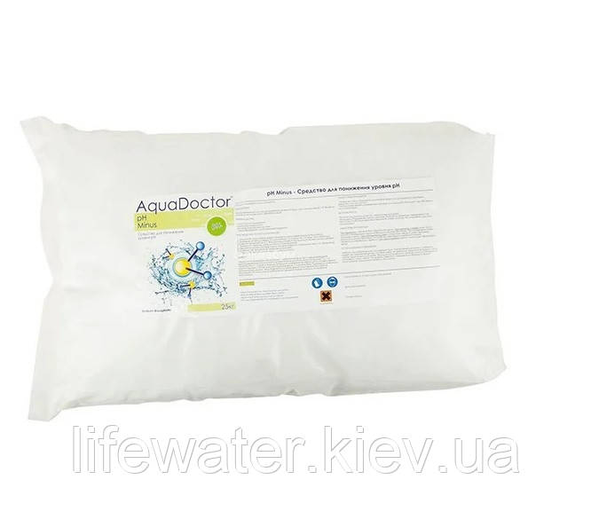 Засіб для зниження рівня pH AquaDoctor pH Minus 25кг