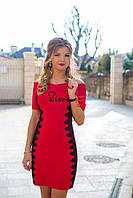 Неймовірно красиве коктейльне плаття,  чудовий варіант для свята або просто вечірки, р.42 код 2328/н