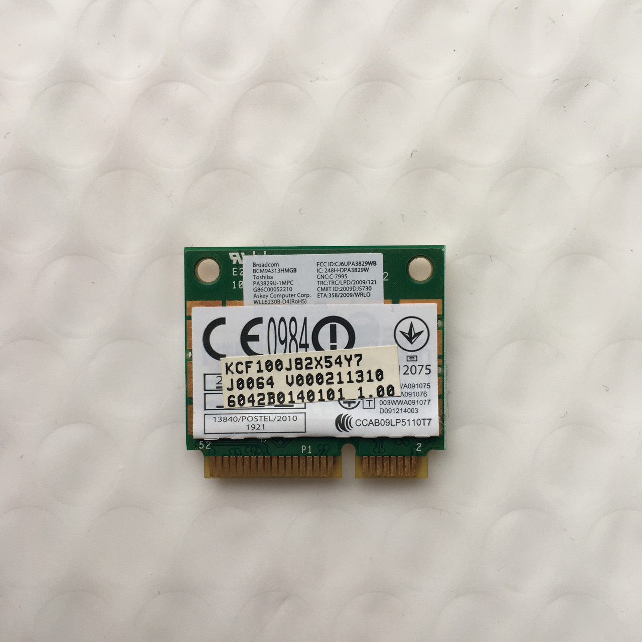 Купить Модуль Wi-Fi Broadcom BCM94313HMGB ноутбука Toshiba Satellite ...