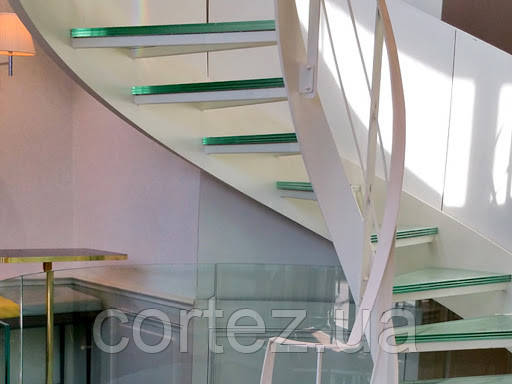 Стеклянные ступени для лестниц - фото 2 - id-p1130426242