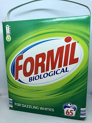 Сипучий пральний порошок Formil Biological 4.225 кг (65 пр)