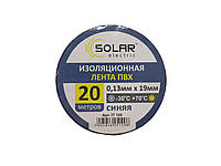 Изолента (синяя) ПВХ SOLAR 20м IT120