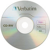 Verbatim CD-RW 700Mb 12x Cake 10