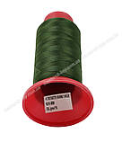 Нитка швейна, навзуттєва TYTAN N40 718 колір зелений 500 м. Туреччина, фото 2