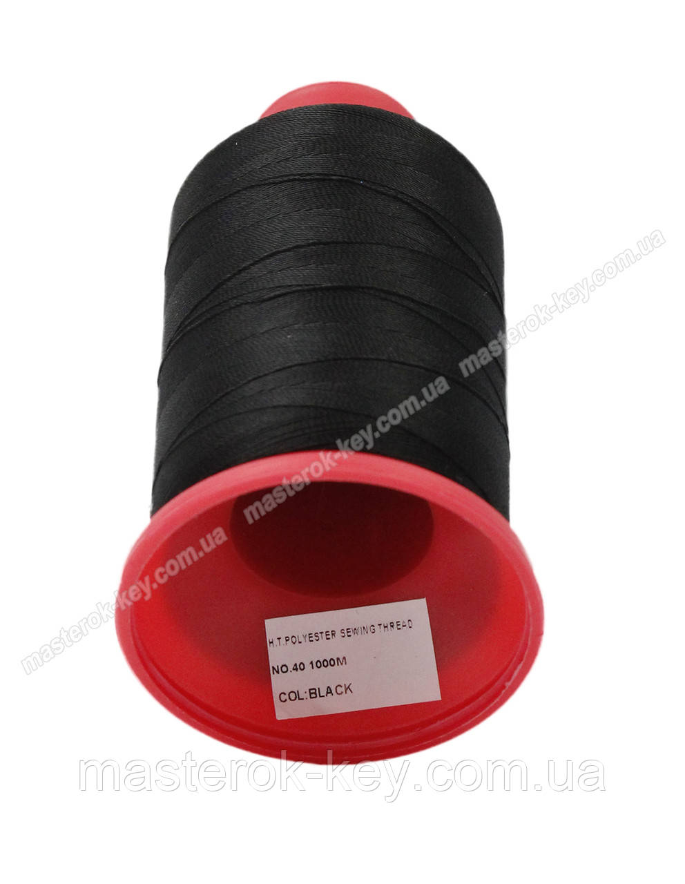 Нитка швейная,обувная TYTAN N40 Black цвет черный 1000м. Турция - фото 2 - id-p225246837