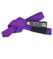 Пояс для кімоно бжж Combat Corner Bjj Life Pearl Weave bjj belt Purple А2
