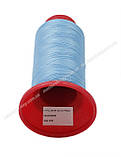 Нитка швейна, навзуттєва TYTAN N40 F76 колір блакитний 500 м. Туреччина, фото 2
