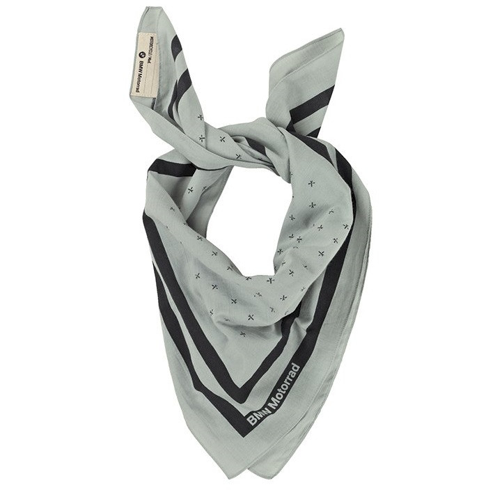 Оригінальна жіноча хустка BMW Motorrad Tuch Scarf, Light Blue артикул 76898395822