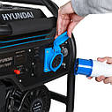 Генератор бензиновий Hyundai HHY 7050F (5,5 кВт), фото 7