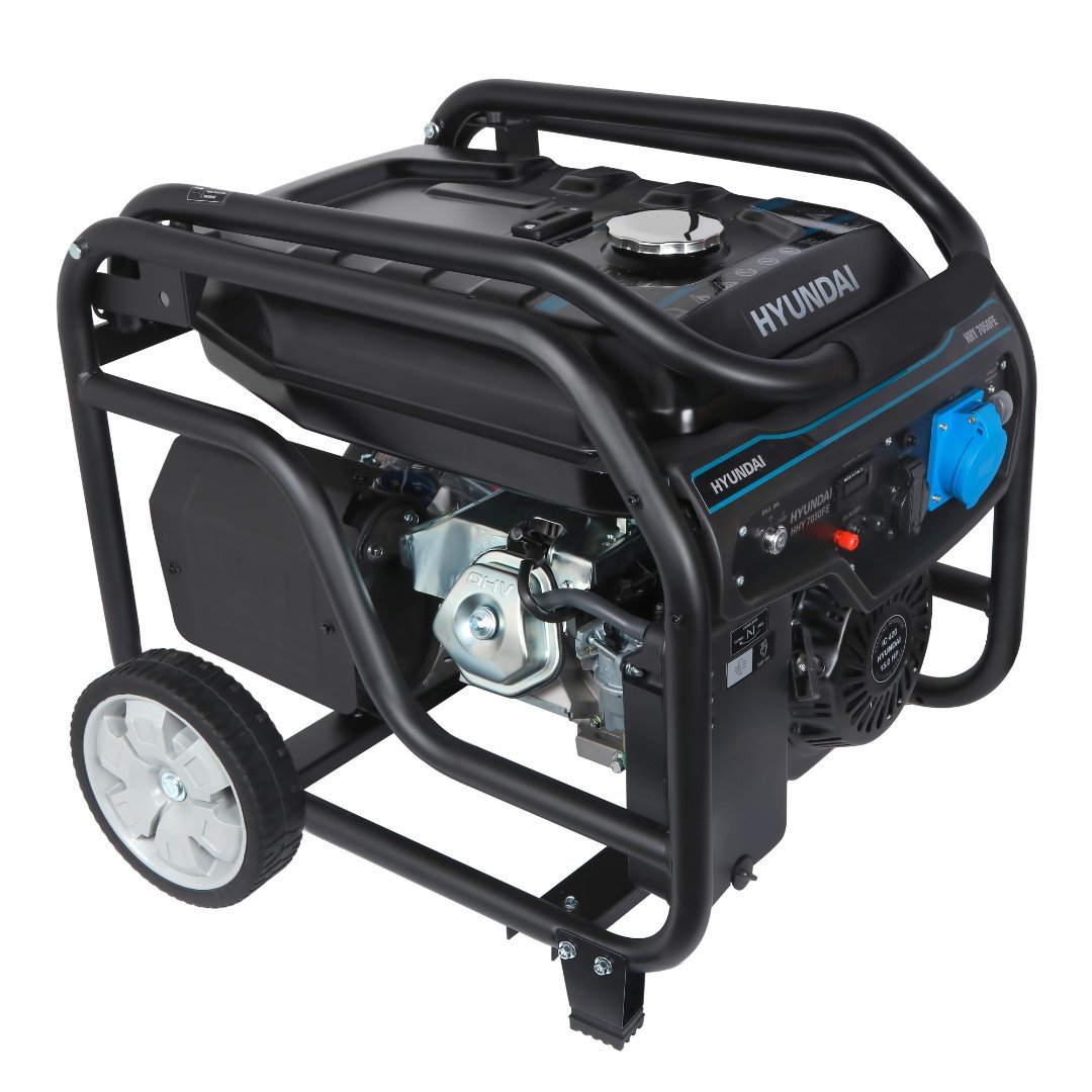 Генератор бензиновий Hyundai HHY 7050FE (5,5 кВт), фото 1