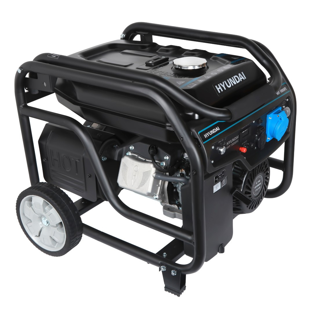 Генератор бензиновий Hyundai HHY 10050FE (8 кВт), фото 1
