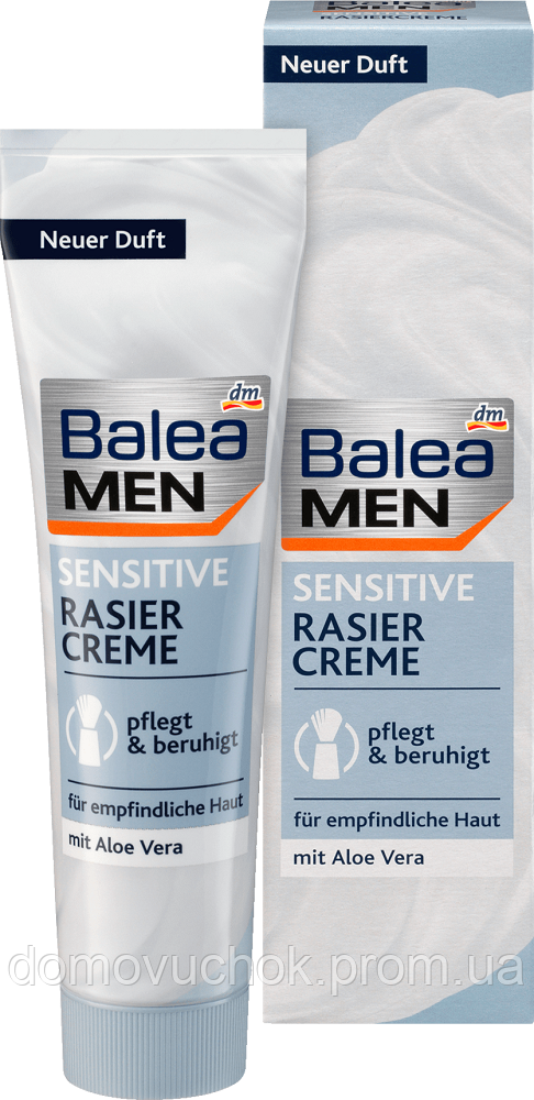 Крем для гоління Balea Men sensitive 100 мл