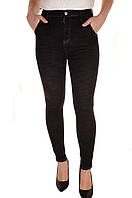 Черные скинни джинсы оптом Premium 4286  (лот 12шт по 16Є) 2