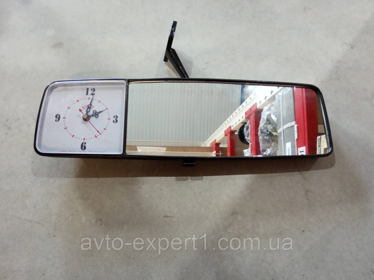 Дзеркало в зборі з годинником у салоні ХАЗ — 3250 (АНТОН), фото 1
