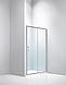 Душові двері Dusel FA-512, 140х190, двері розсувні, скло прозоре, фото 2