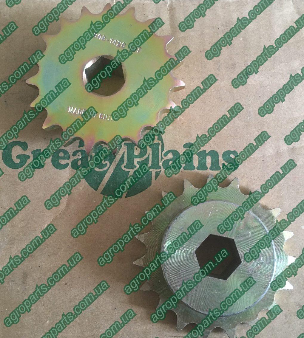 Звездочка 808-142C z19 Great Plains 19t 3/4" HEX BORE SPROKET Грейт Плейн зірочка 808-142с