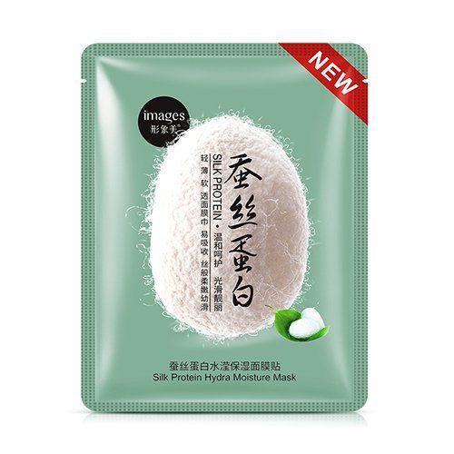 Тканинна маска для обличчя зволожуюча з шовком Images Silk Protein Hydra Moisture Mask, 30г