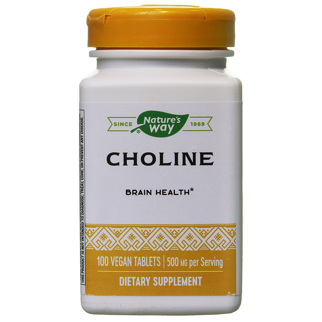 Холін, nature's Way, 500 мг, 100 таблеток