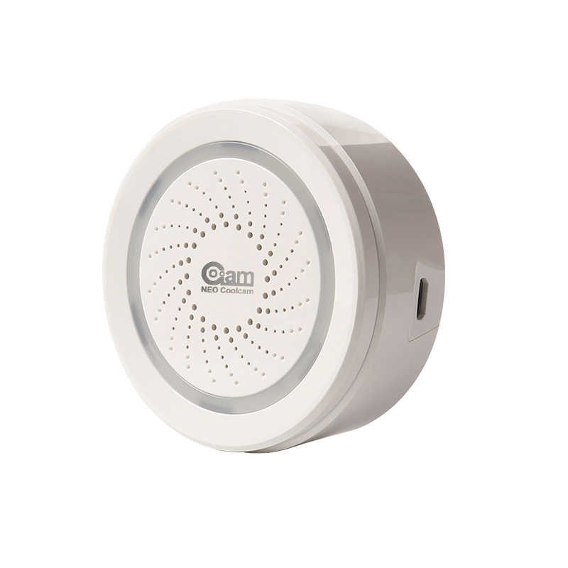 WiFi сирена NEO Smart Alarm, система безпеки Tuya Smart Life APP, Alexa Google Home Voice Control
