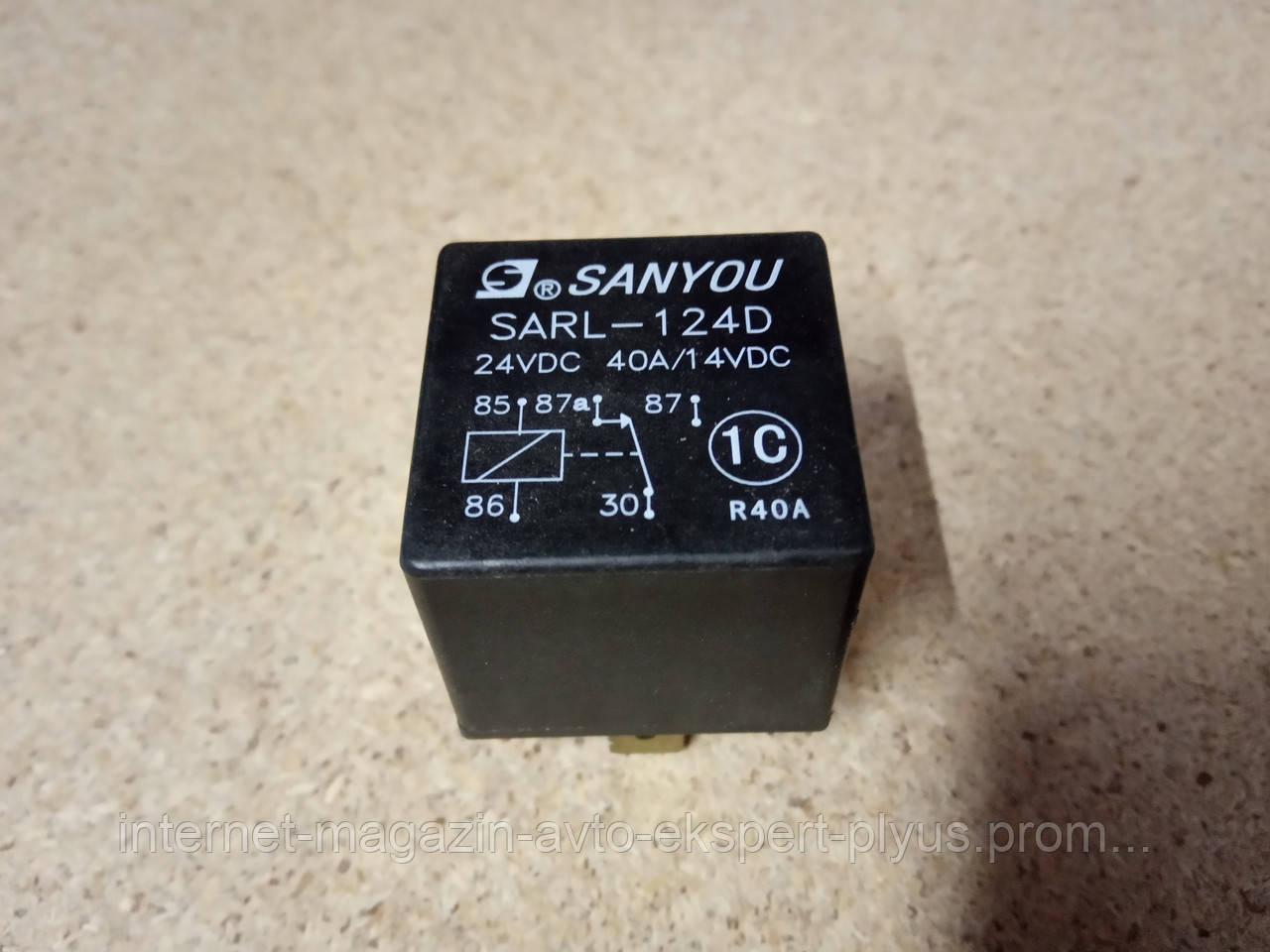 Реле 5-контактів ХАЗ — 3250 (АНТОН) (SARL-124D) 24V, фото 1