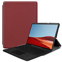 Чохол Galeo Slimline для Microsoft Surface Pro X Wine Red