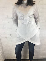 Сорочка жіноча "Bow" біла 36, 38