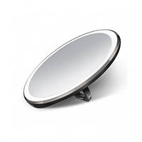 Зеркало сенсорное круглое 10 см Compact Черный