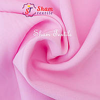 Ткань костюмная габардин, ширина 150 см розовый
