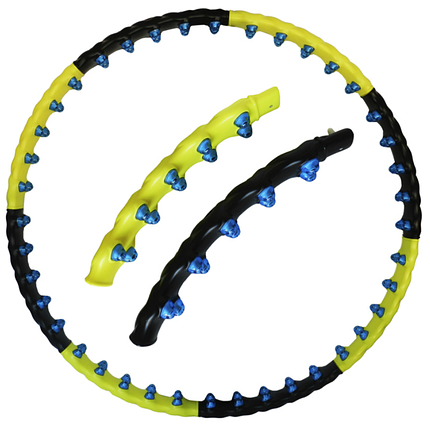 Обруч масажний Хула Хуп з магнітами (JS-6001) Hula Hoop, 1,6 кг., 108 см., фото 2
