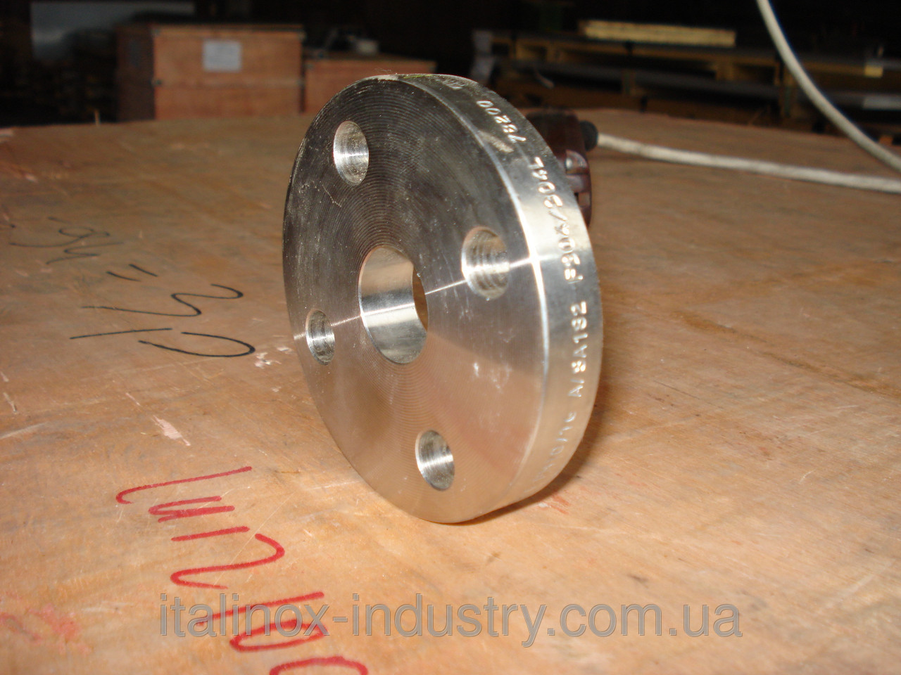 Фланець із нержавіючої сталі AISI 316Ti DN 125