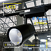 Світлодіодний трековий світильник Feron AL103 30 W 6500 K 2700 LED track black чорний холодний, фото 6