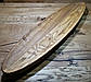 Дерев'яна дошка для подачі Woodini еліпс на ніжках  600х150х23 мм дуб, фото 6