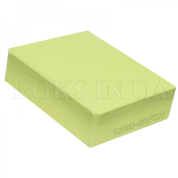 Абразивний точильний камінь для заточування NANIWA Sharpening Stone 2000 grit, 70х55-57х20мм кремовий арт.10861