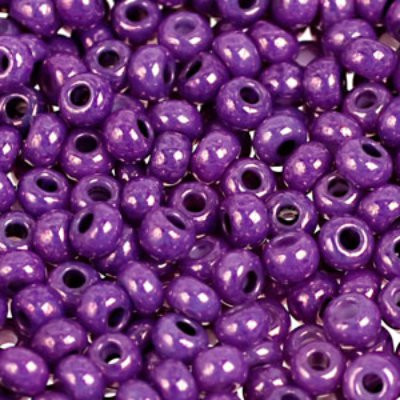 Бісер Preciosa Чехія №46025 1г, фіолетовий перлинний