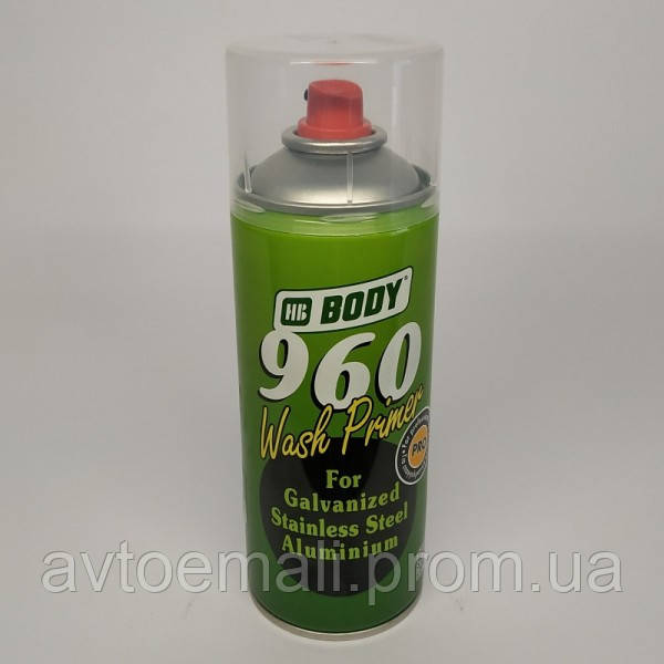 Купить BODY 960 кислотный спрей-грунт Wash Primer, цена 322 ₴ — Prom.ua ...