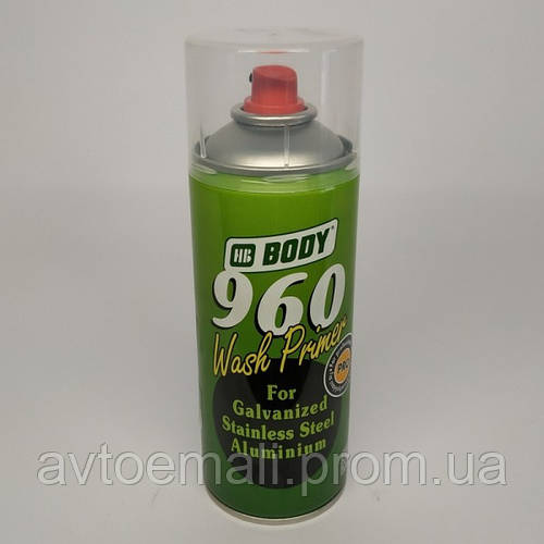 Купить BODY 960 кислотный спрей-грунт Wash Primer, цена 322 ₴ — Prom.ua ...