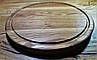 Дерев'яна дошка  для подачі піци Woodinі кругла D 300 мм  дуб, фото 4