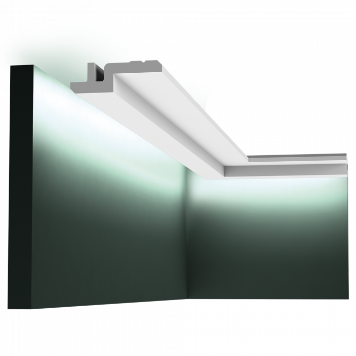 Карниз для прихованого освітлення C394 Orac Decor 200 x 9,5 x 3 см