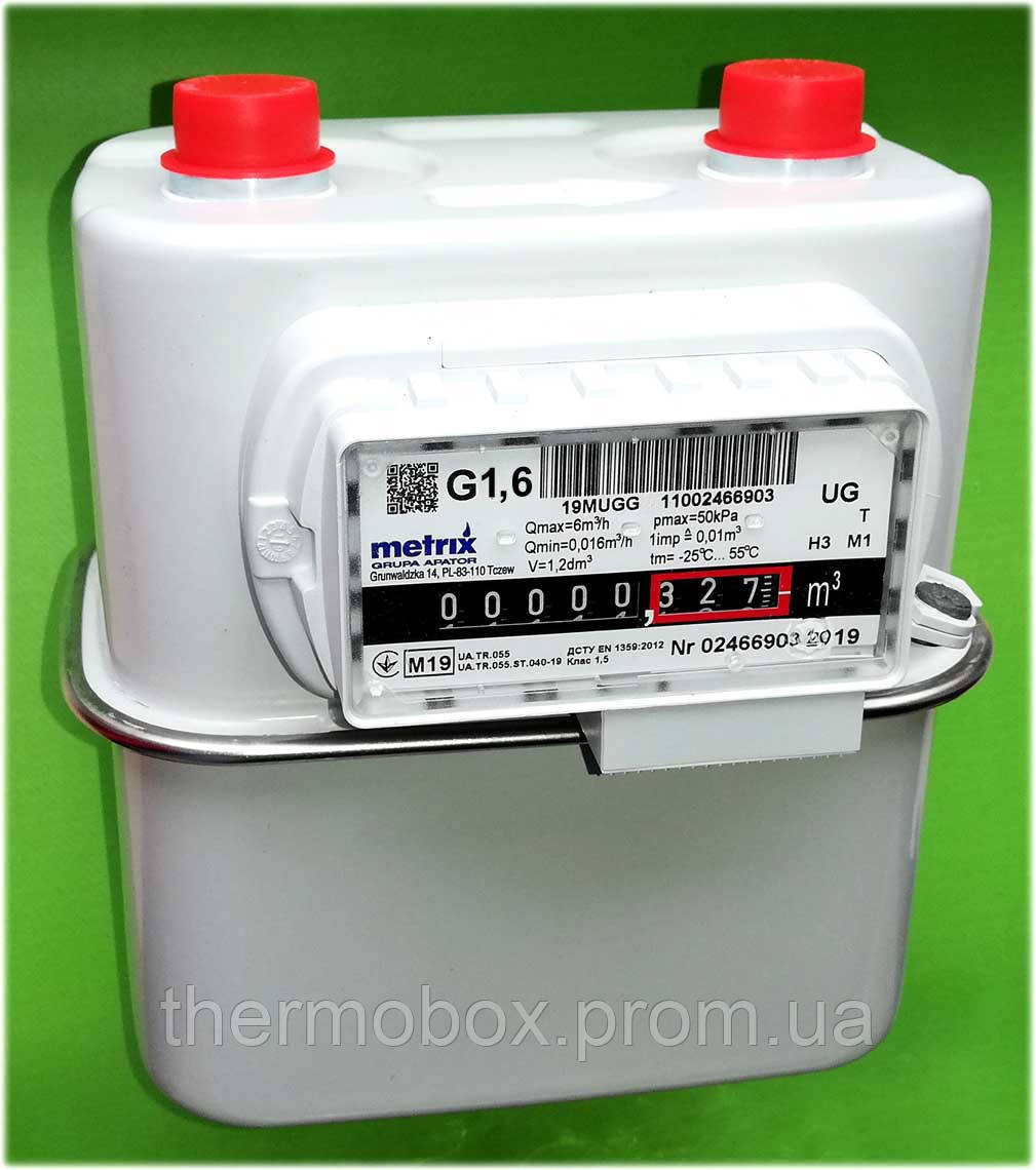 Лічильник газу Metrix G-2,5Т