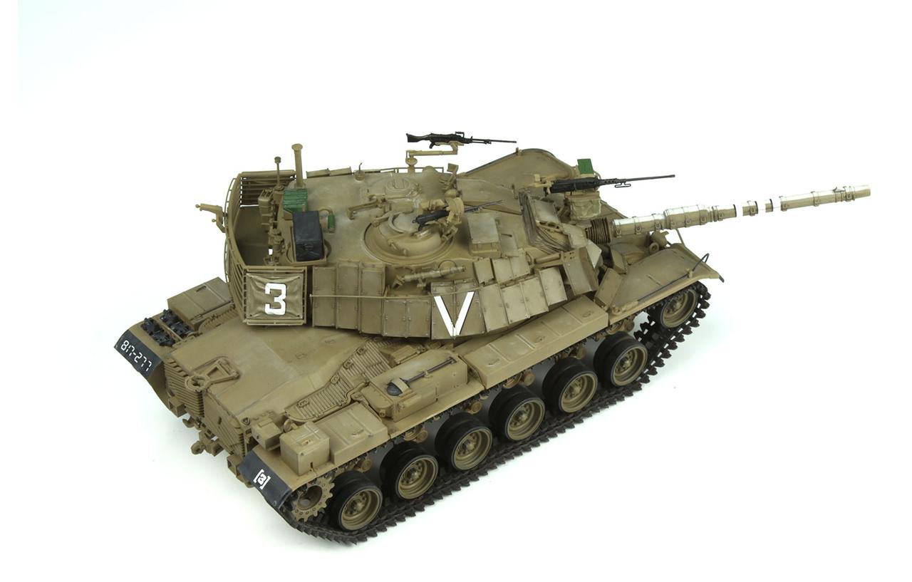 Israel Main Battle Tank Magach 6B GAL. Сборная модель танка в масштабе 1/35. MENG MODEL TS-044 - фото 9 - id-p1130534202