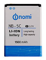 Аккумулятор АКБ Nomi NB-5C для Nomi i300 (Li-ion 3.8V 1500mAh) Оригинал Китай