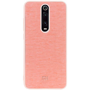 TPU чехол Textile Logo Xiaomi Redmi K20 / K20 Pro / Mi9T / Mi9T Pro