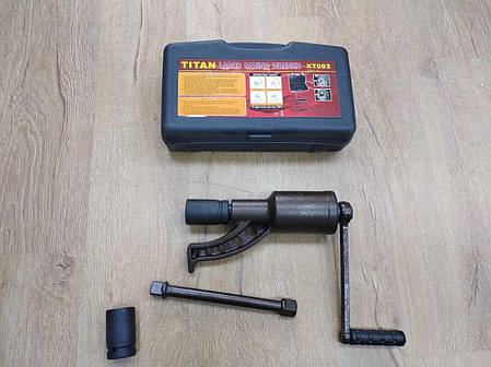 Ключ редукторний для вантажівок (м'ясорубка) TITAN XT002 7800 Нм (головки 32,33 мм), фото 2