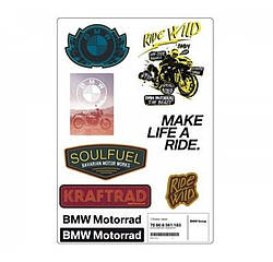 Оригінальний комплект наклейок BMW Motorrad Style Roadster Stickers Set артикул 76868561183