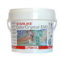 Эпоксидная затирка для швов Starlike Evo Color Crystal 800 (серый) 2,5кг