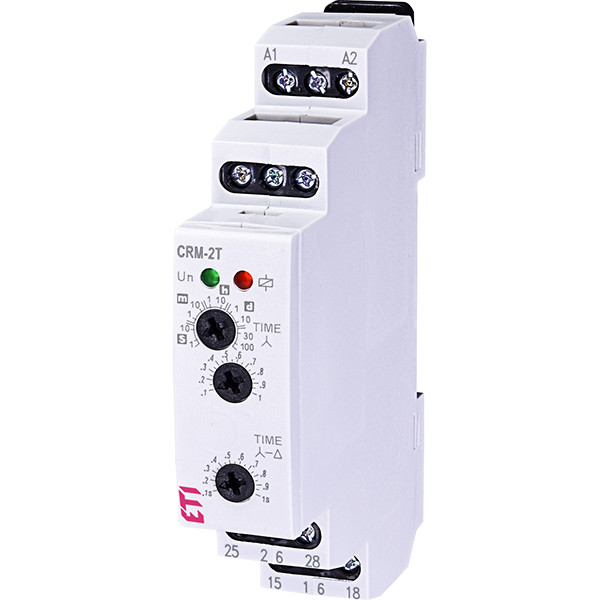 Реле пуску двигуна CRM-2T 220В 16А star/delta ETI 2470086