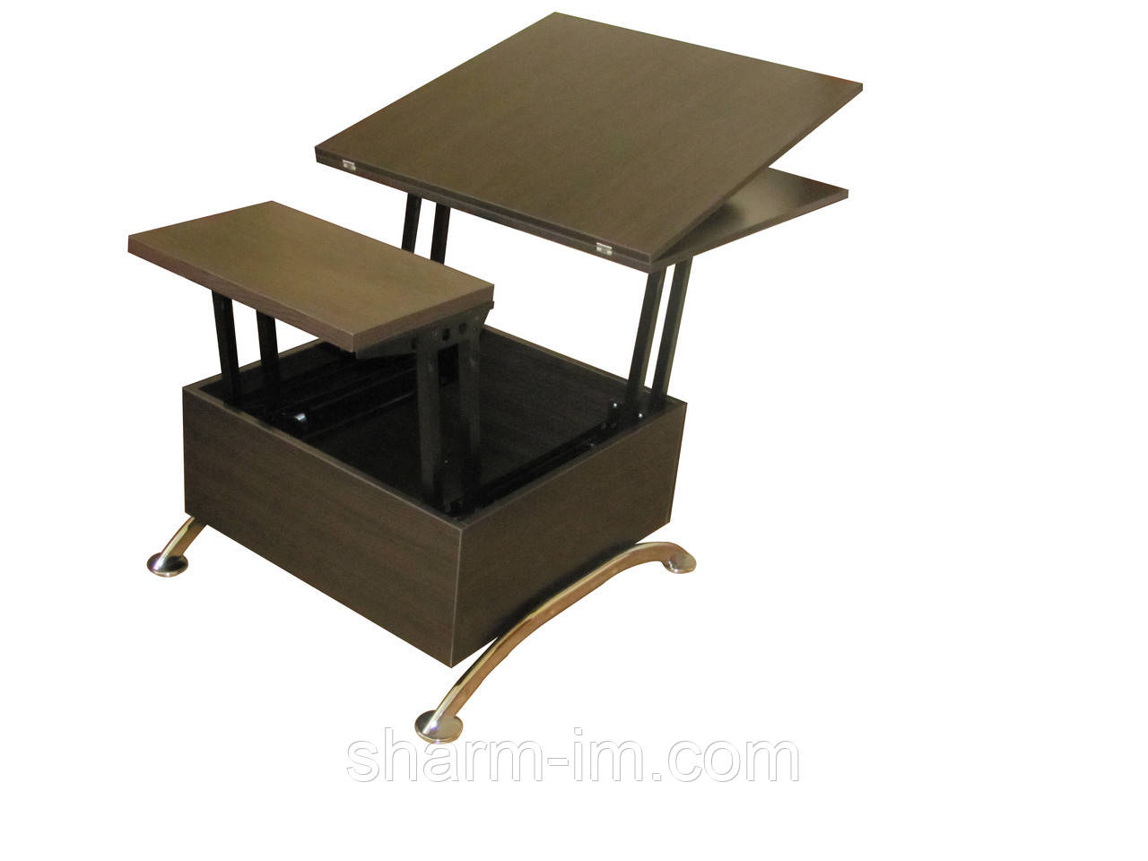 Петля для складного стола 180 градусов (Siso) Никель 30х72 мм - фото 4 - id-p142830171