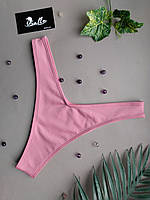 V-образные лилово-розовые женские купальные плавки-бразильянки серии LILAC ROSE